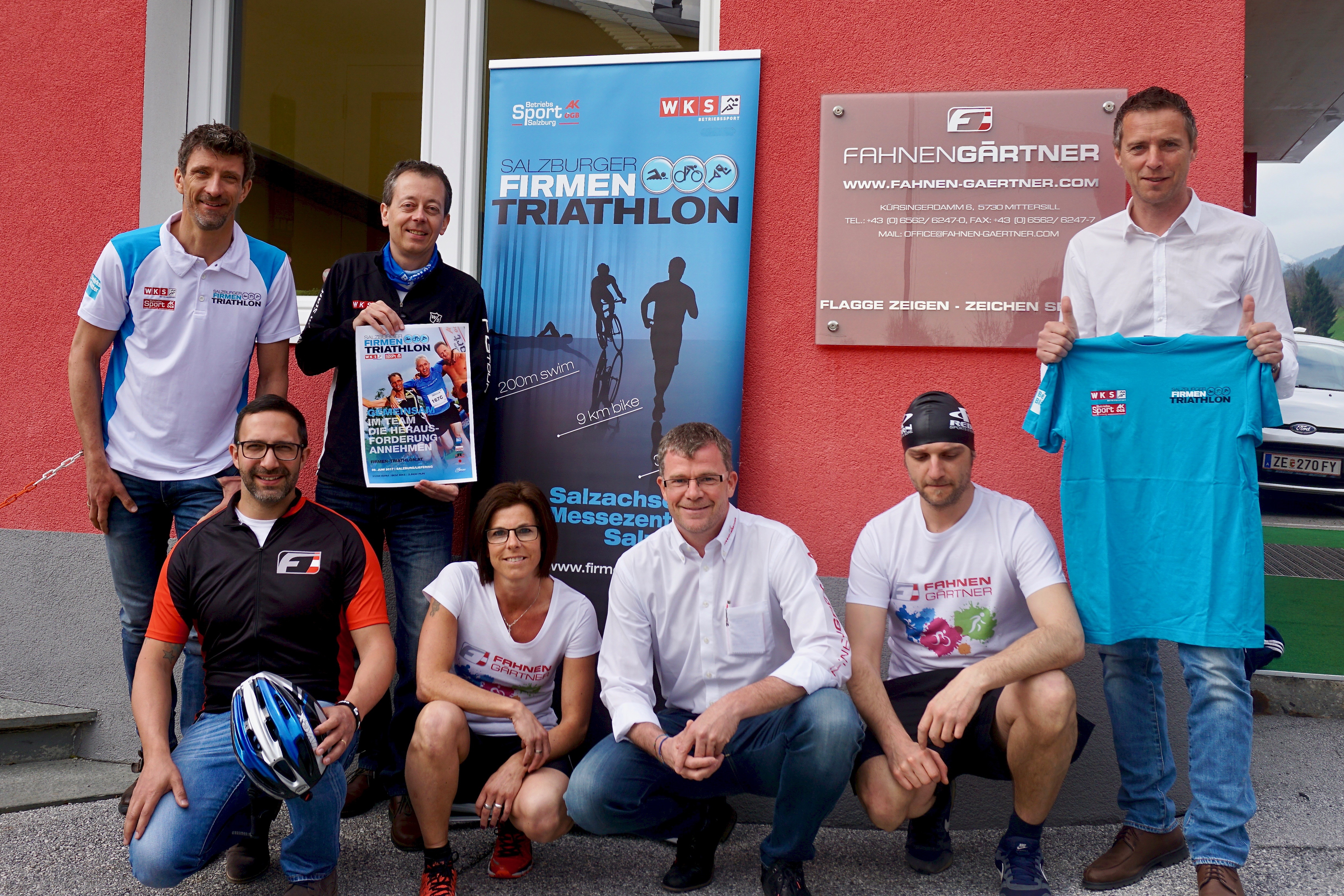 6. Runde des Salzburger Firmen Triathlon