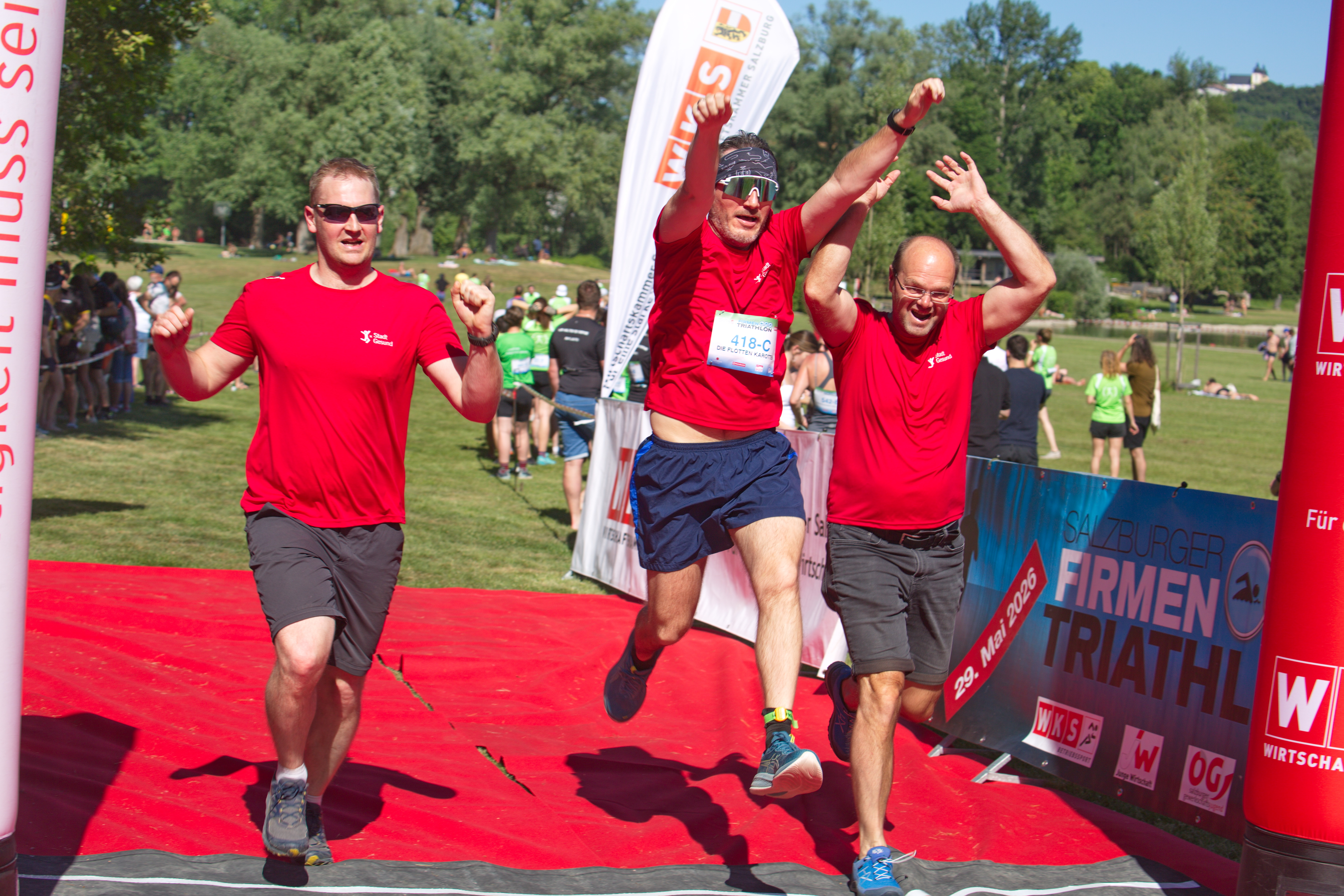 Zieleinlauf